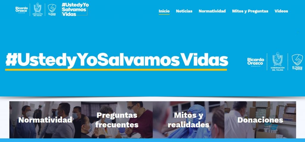 Información detallada sobre el Coronavirus en el Tolima podrá ser consultada a través de un sitio web especializado