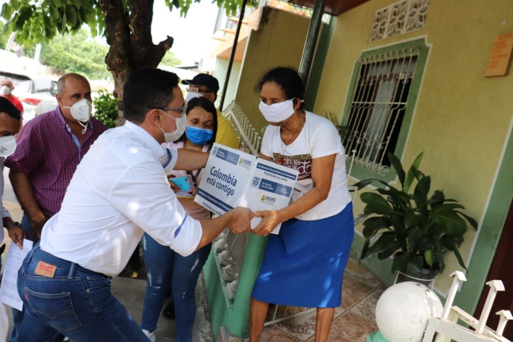 Siguen las entregas de las ayudas en el Tolima