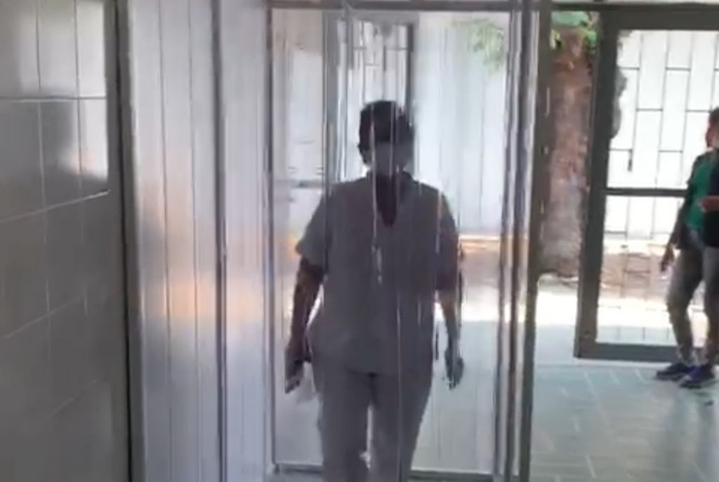 Listo el túnel de desinfección en hospital de Honda
