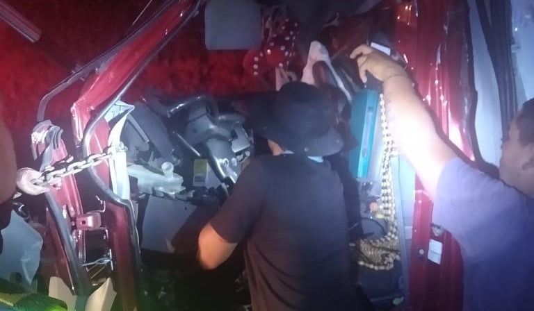 Exceso de trabajo en cuarentena, causó accidente de tránsito