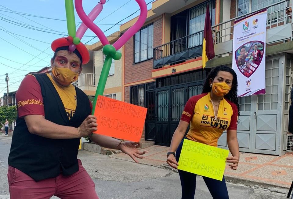 En el Tolima se hace actividad física con medidas de autocuidado