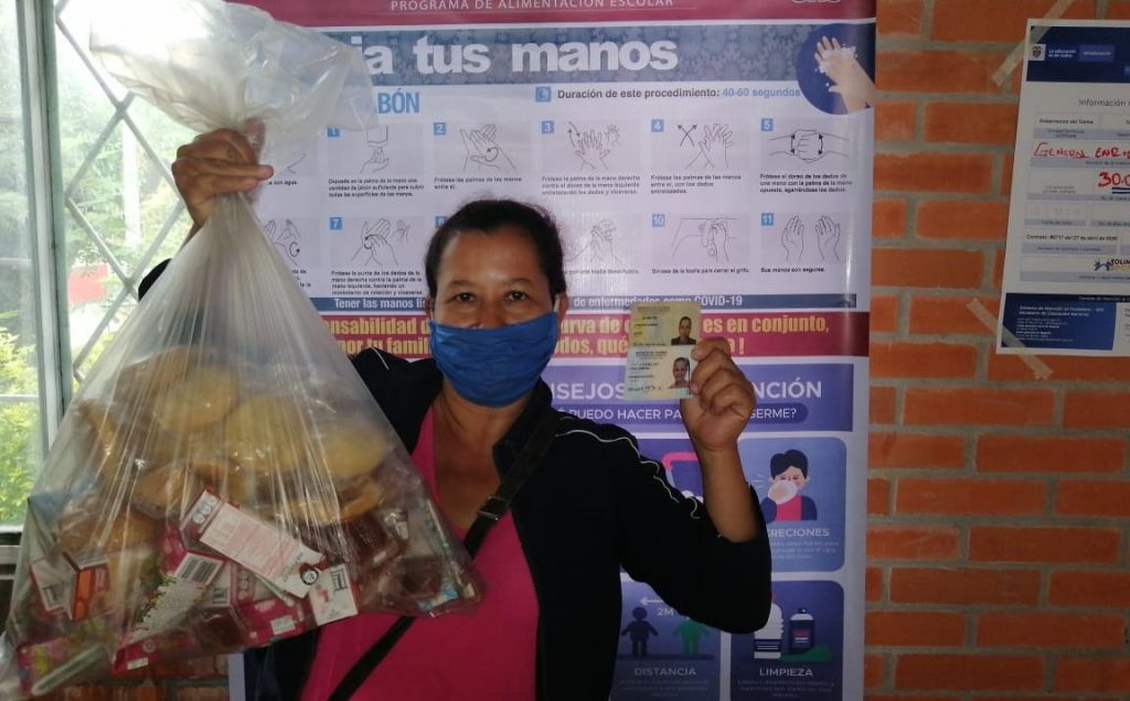 Así entregarán alimentación escolar en el Tolima