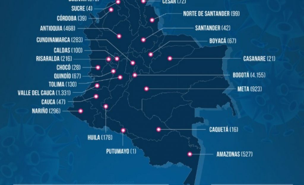 27 nuevos casos de COVID-19 en el Tolima, Rovira nuevo municipio afectado