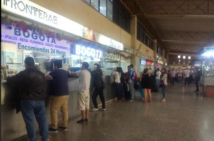 Terminal de Ibagué abre sus puertas, pero con restricciones