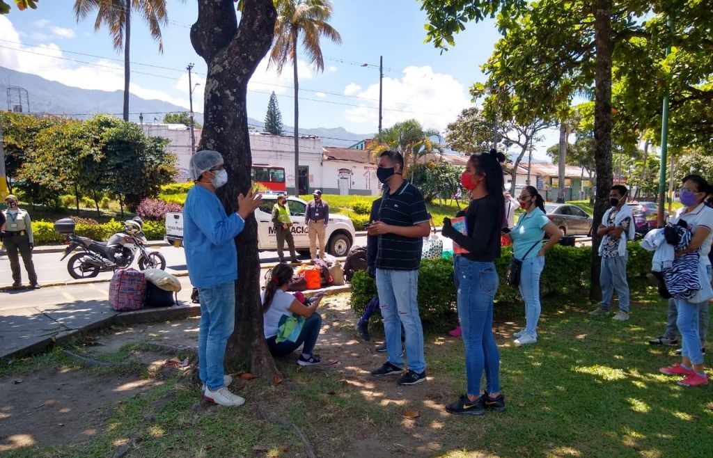 Venezolanos que estaban en Ibagué, vuelven a casa