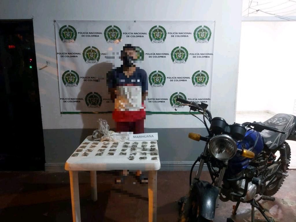 Vendía droga a domicilio en cuarentena en el Tolima
