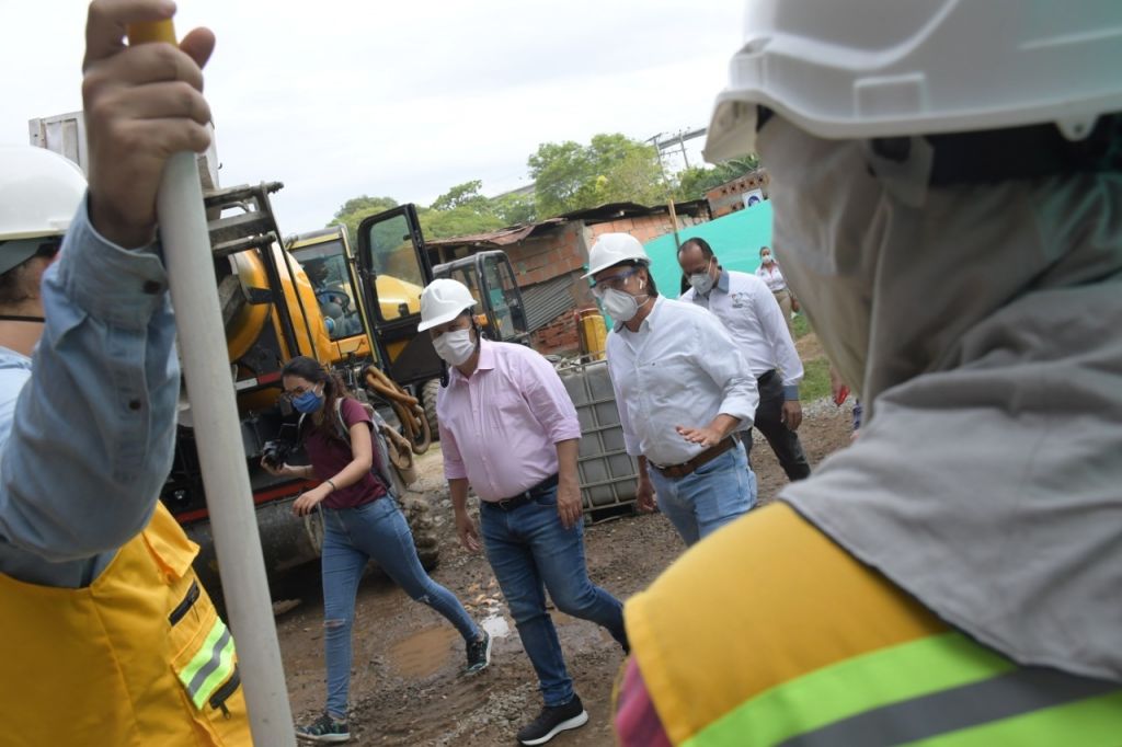 Reactivan obras grandes en el Tolima, en época de pandemia