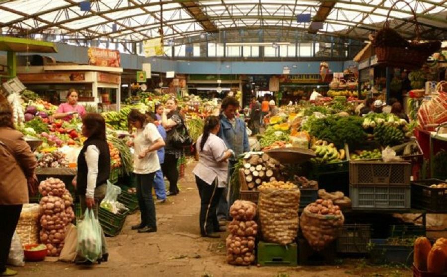 Plazas de mercado, libres de covid-19