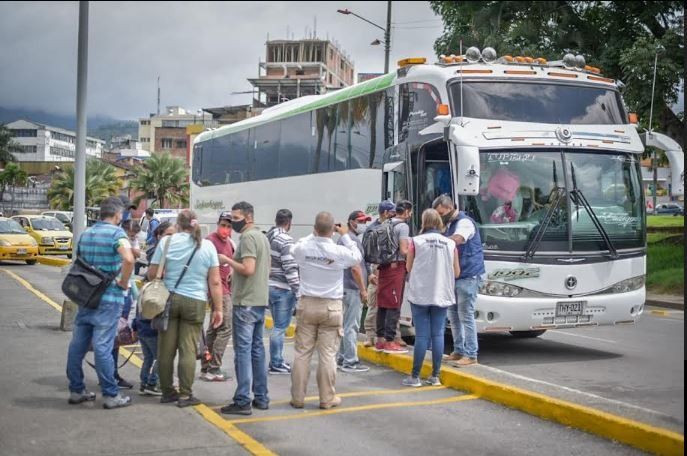 Alcaldía de Ibagué, ayudó a 21 venezolanos a volver a casa