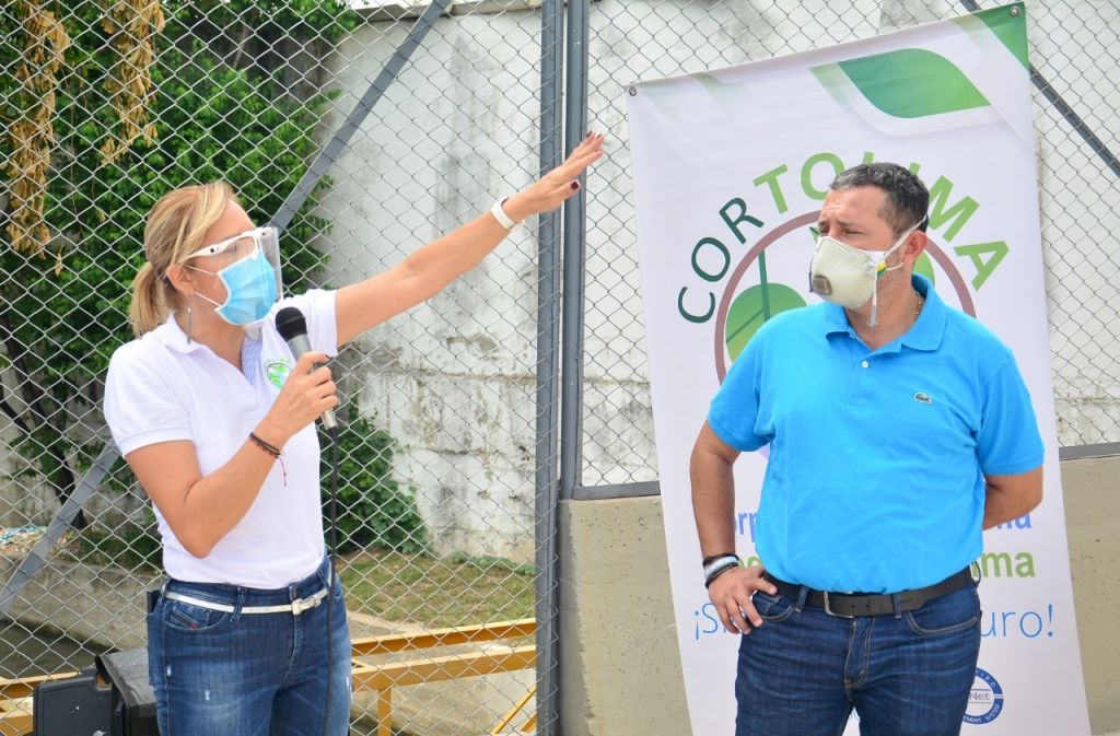 Cortolima hizo entrega de box culvert en El Espinal