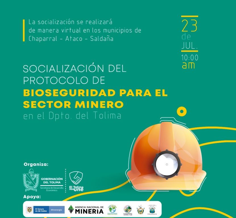 Medidas para reactivar sector Minero en el Tolima