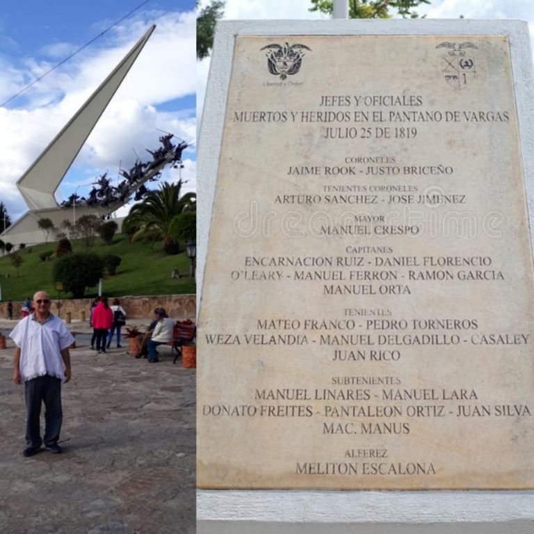 Hace 201 años en el pantano de Vargas. Por Jorge A Cabrera