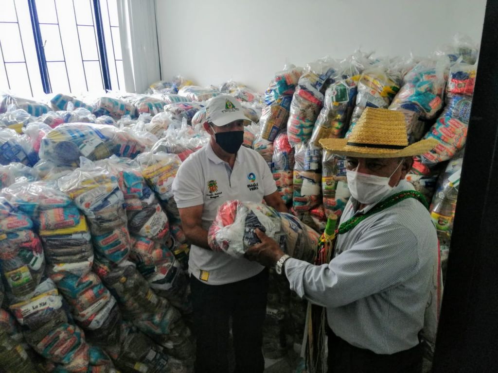 Comunidades afrocolombianas e indígenas recibieron kits nutricionales