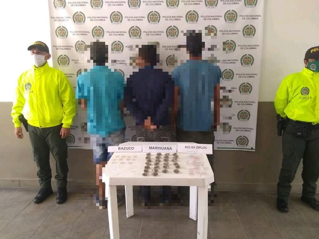 Manejaban la venta de marihuana, en zona rural del Espinal