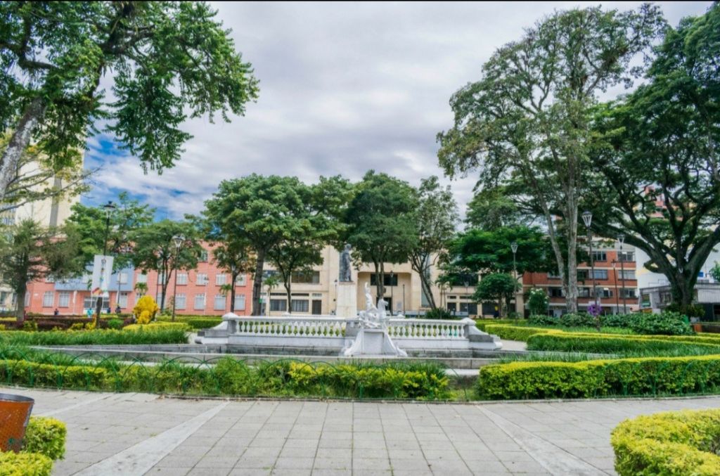Ibagué Limpia embelleció la Plaza de Bolívar y limpió sus drenajes