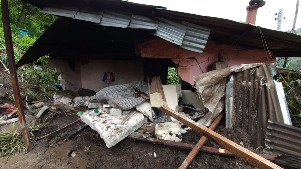 Gobierno Municipal atendió emergencias por lluvias en zona rural de Ibagué
