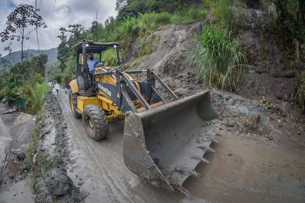 Administración Municipal adelanta labores de mitigación en el sector de La Vega