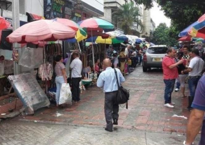 Ventas ambulantes sin control en Ibagué