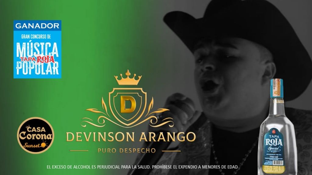 Devinson Arango ganador del concurso de Música Popular Tapa Roja lanza su nuevo disco en Casa Corona