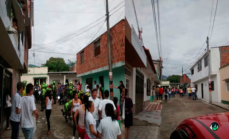 alteración de orden público en el barrio Gaitán de Ibagué