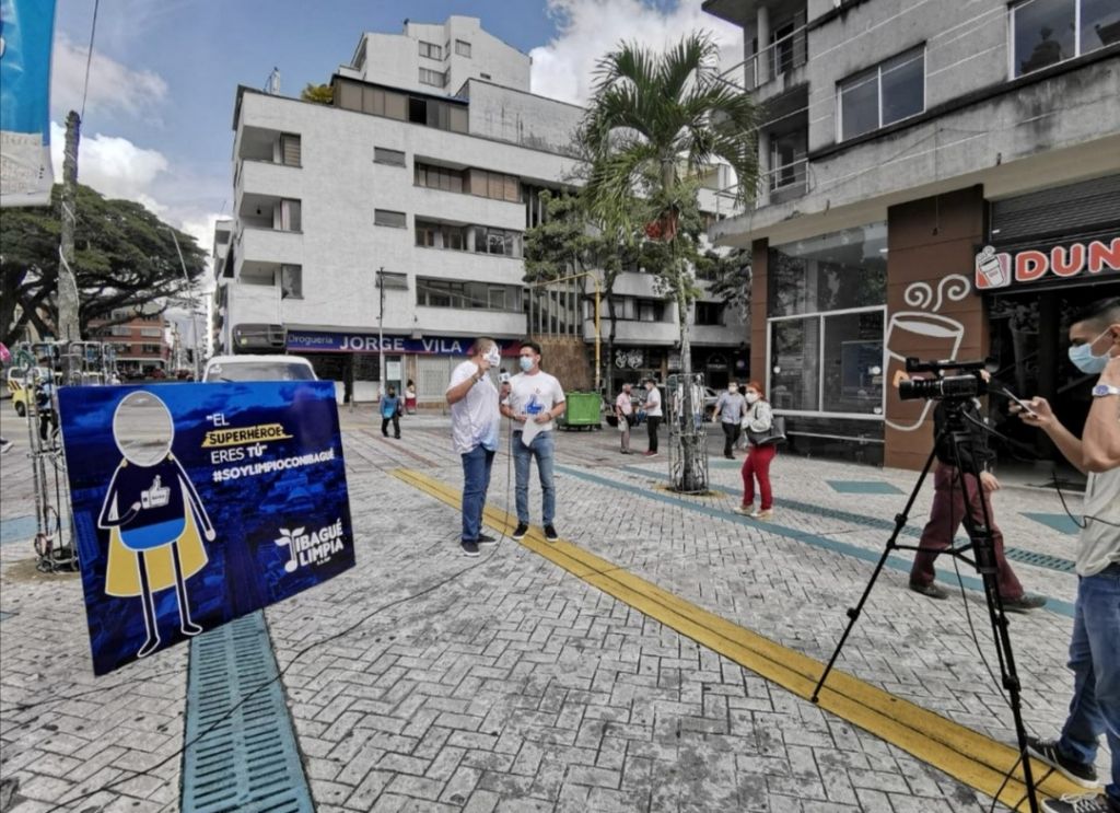 Con éxito avanza la campaña de cultura ciudadana ‘Soy limpio con Ibagué.