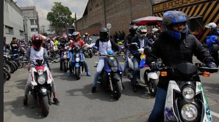 El Tolima ocupó el último lugar en matrículas de motociclistas nuevas a diciembre de 2020.