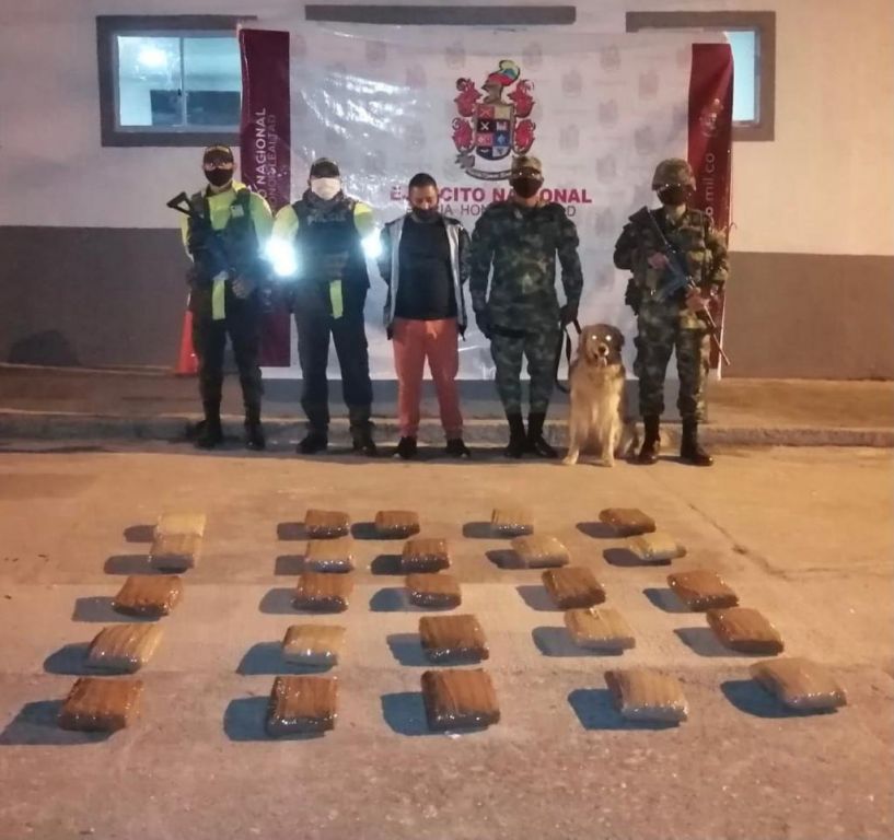 En bus intermunicipal, llevaban cargamento de Marihuana