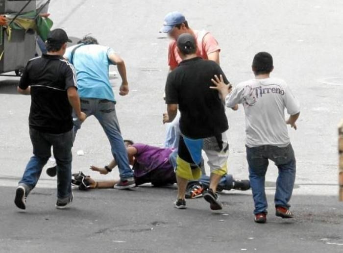 En pelea terminó operativo de la policía  en la comuna seis de Ibagué