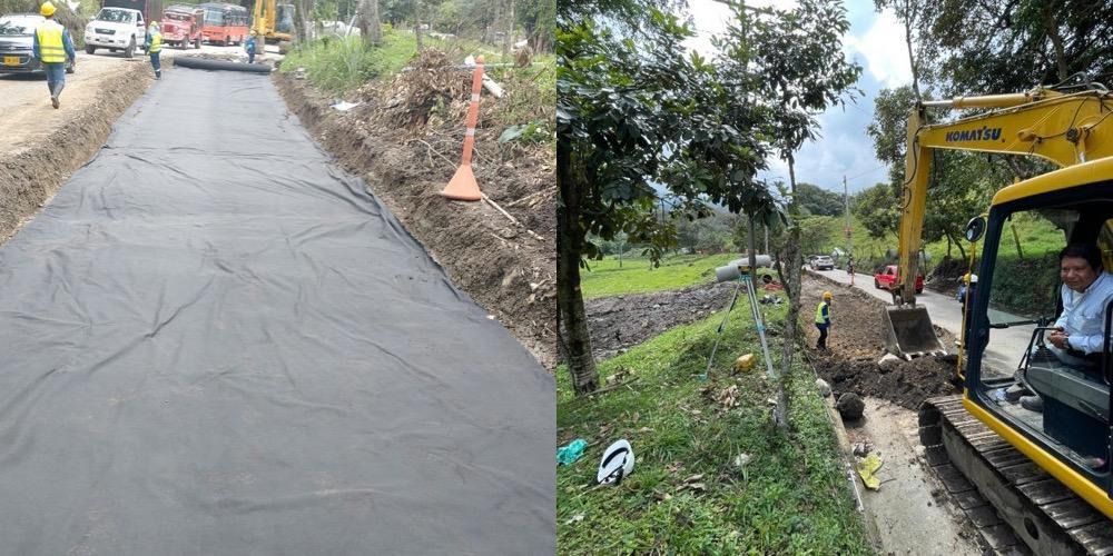 En ocho meses estrenan mejoramiento de la vía Cañón del Combeima