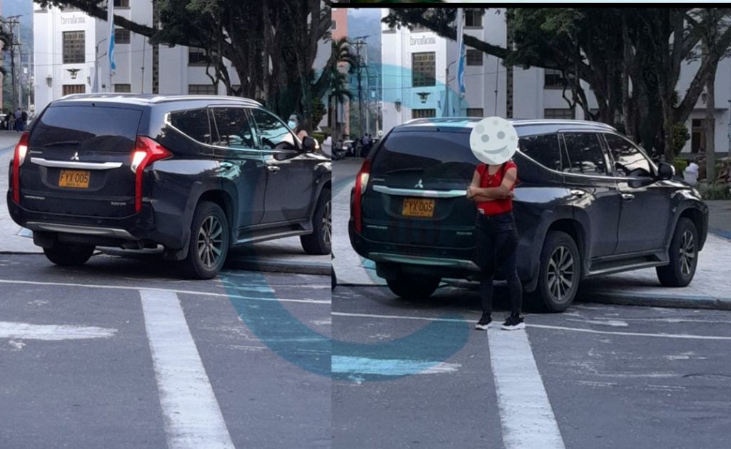 Camioneta de concejal Correa, viola normas de tránsito: denuncia