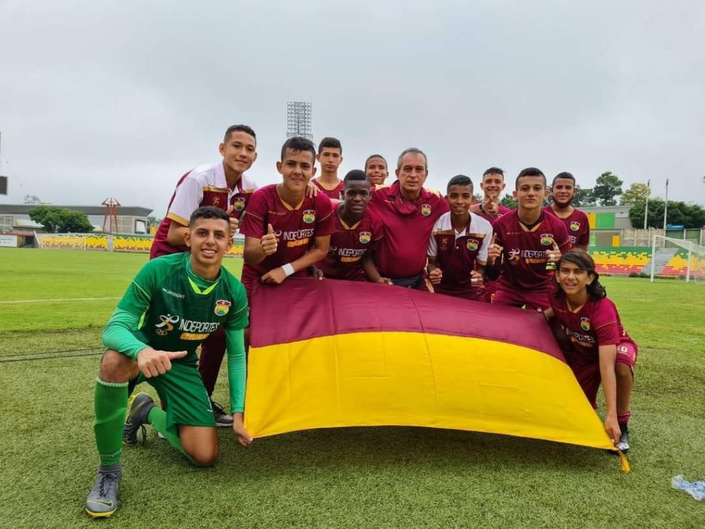 Selección sub 13 de futbol del Tolima hace historia