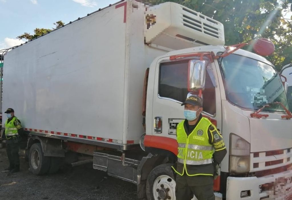 Recuperan vehículo robado en el sur del Tolima.