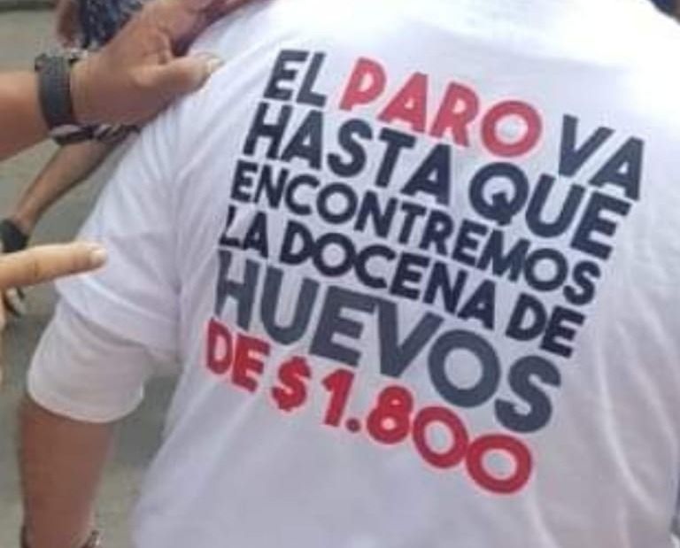 Conozca la nueva camiseta del paro, homenaje a Carrasquilla