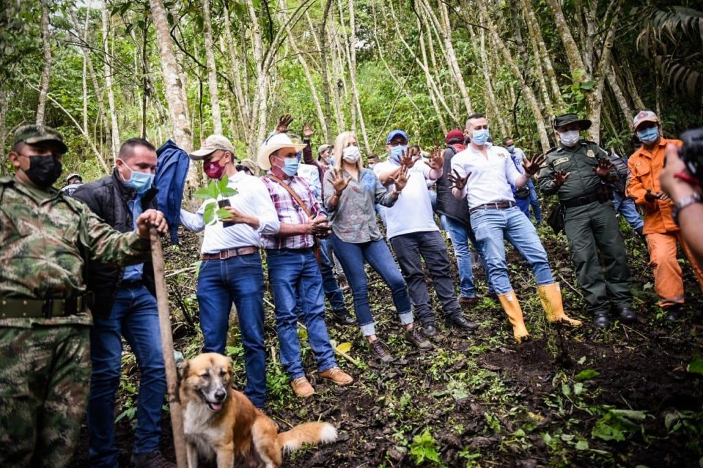 En el día del árbol, Cortolima siembra 1000 plántulas en el Líbano