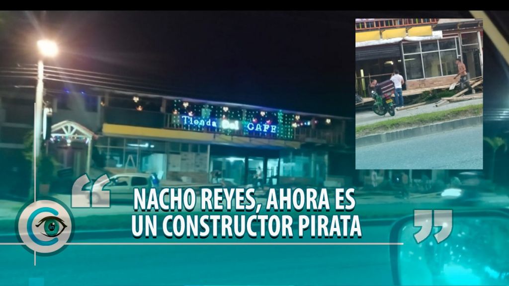 Construcción ilegal en la tienda del café, la apoyó la