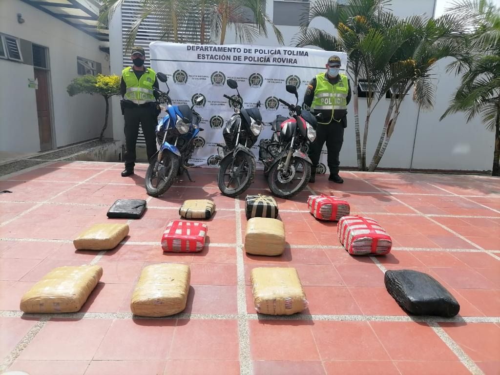 En medio de balacera, Policía incautó marihuana en el Valle de San Juan