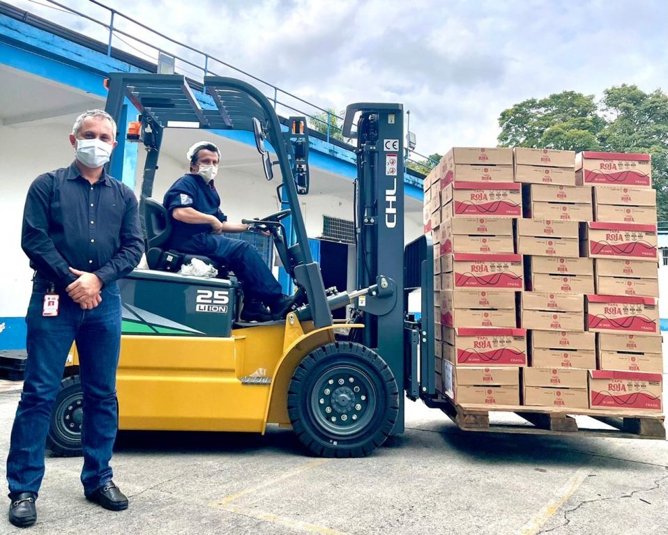 Montacargas eléctrico, la innovación de la Fábrica de Licores del Tolima, en pro del desarrollo sostenible y ambiental.