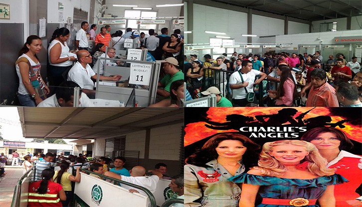 Llegaron las ángeles de Charlie a la alcaldía de Ibagué