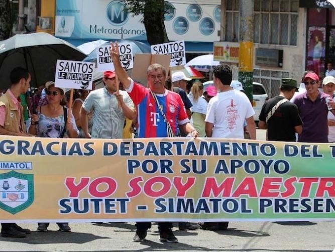 Después del paro, docentes vuelven a clases en el Tolima