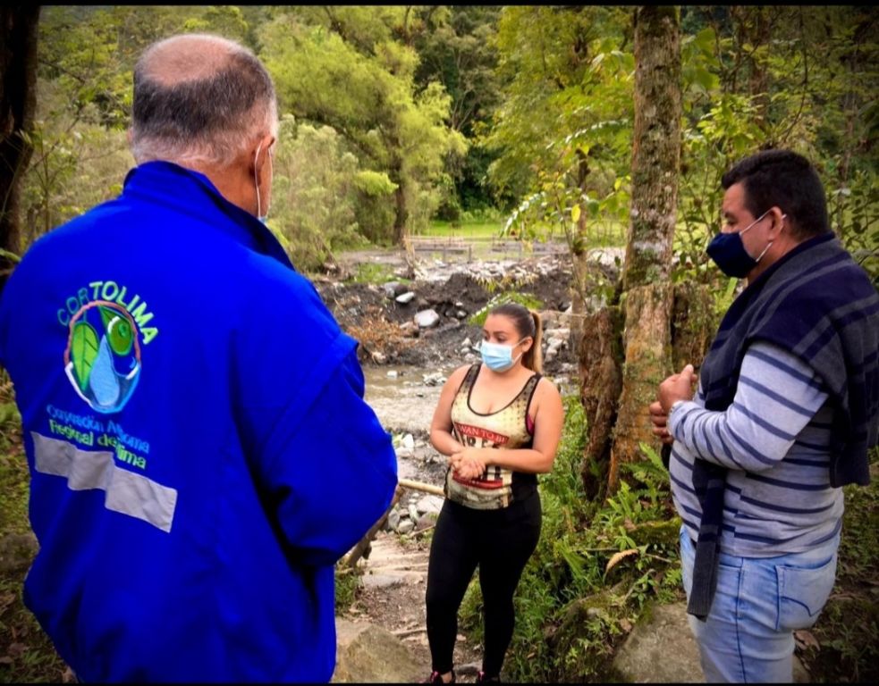 Cortolima sigue del lado de la comunidad del cañón del Combeima en Ibagué