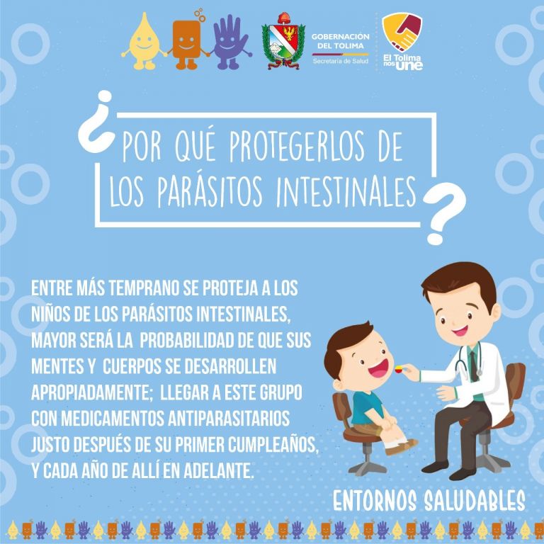 Unidos salvamos vidas Campaña Departamental de Desparasitación Antihelmíntica