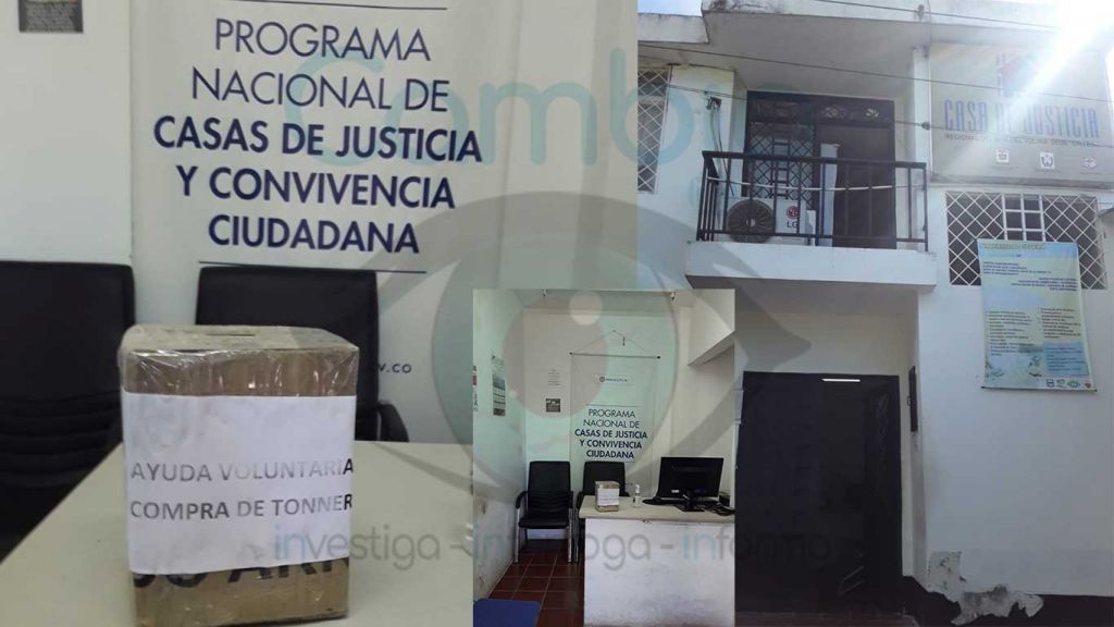 Comisaría de familia funciona con totuma en mano, en Ortega