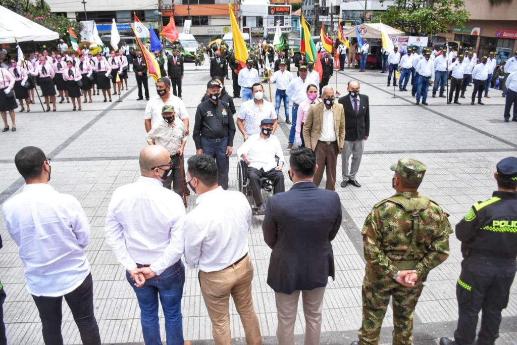 Gobernación hace homenaje a veteranos de guerra en el Tolima