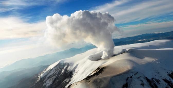 Alerta en el norte del Tolima por el Volcán Nevado del Ruiz