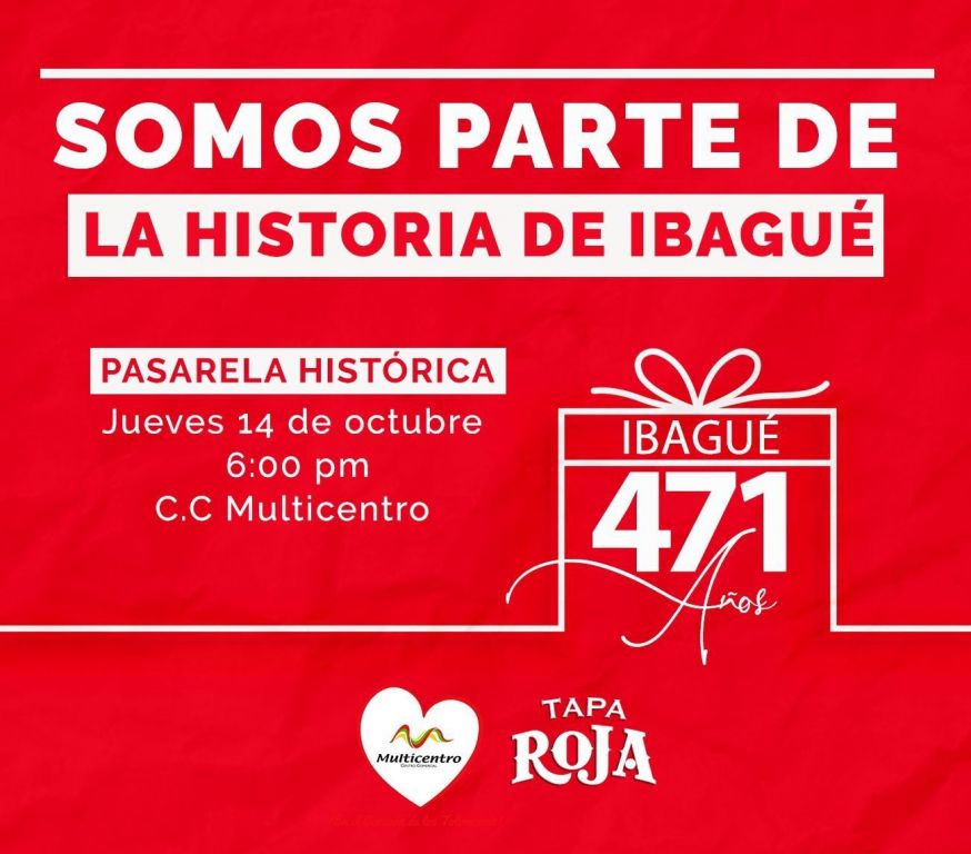 Aguardiente Tapa Roja, celebra los cumpleaños de Ibagué