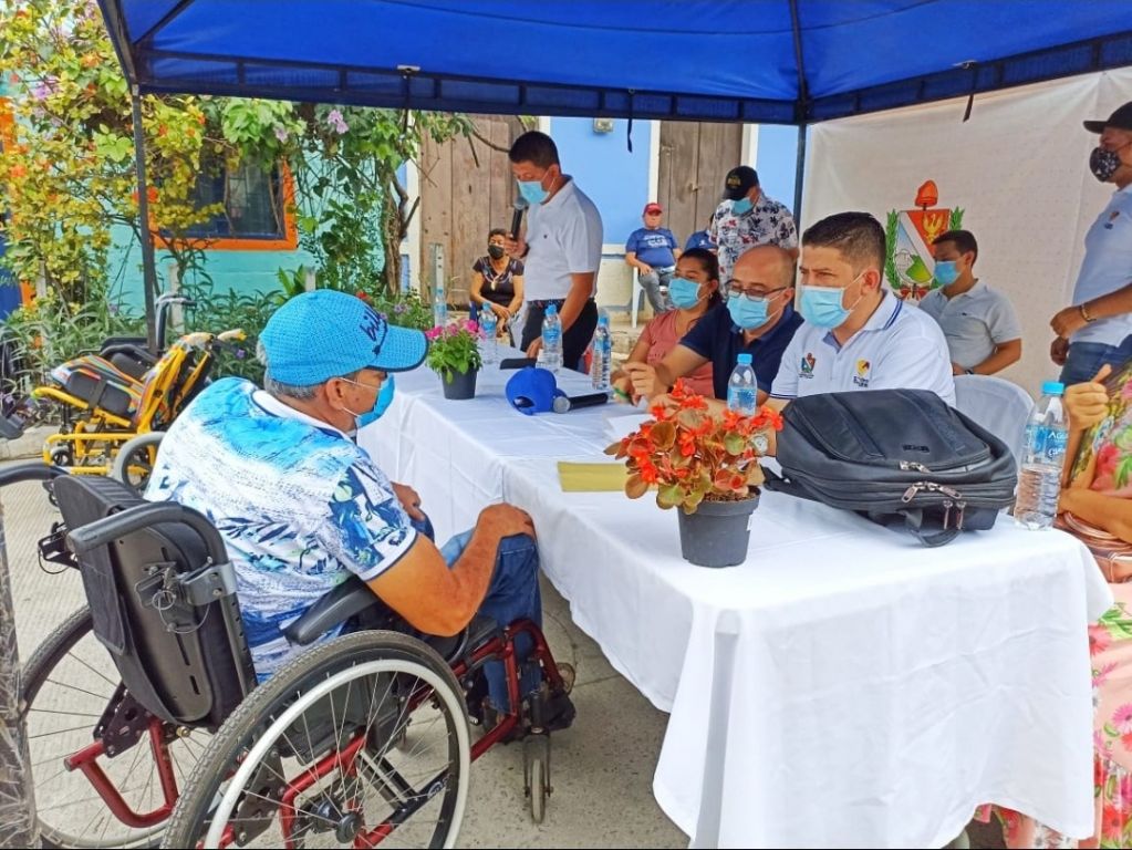 Ayudas para personas con discapacidad siguen llegando a más rincones del departamento