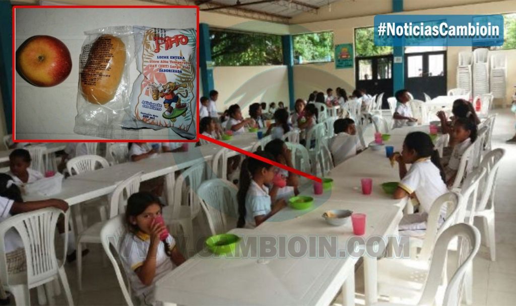 La vergüenza de desayunos entregados por el PAE, a niños de Ibagué