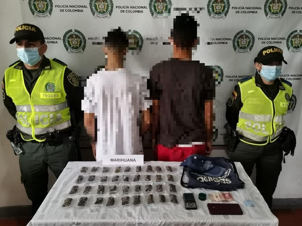 Extranjeros llegaron a vender drogas en Melgar, como si fueran dulces