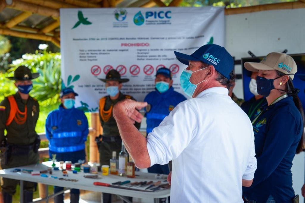 Cortolima activa puestos de control en el Cañón del Combeima