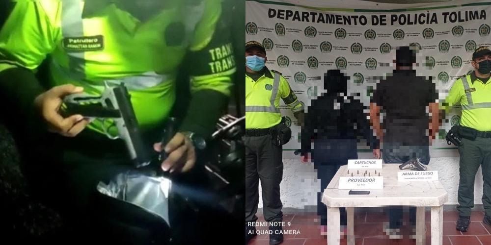 Estaba armado, y no de valor, detenido conductor por porte ilegal de armas